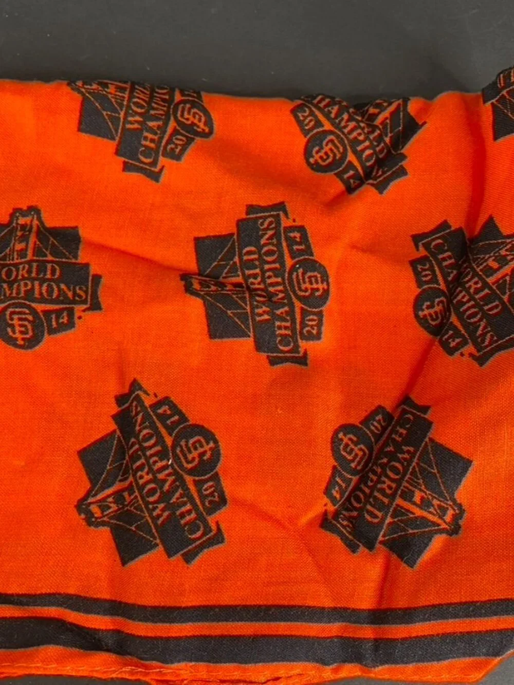 San Francisco Giants 2014 Mother's Day Promo Infinity Scarf